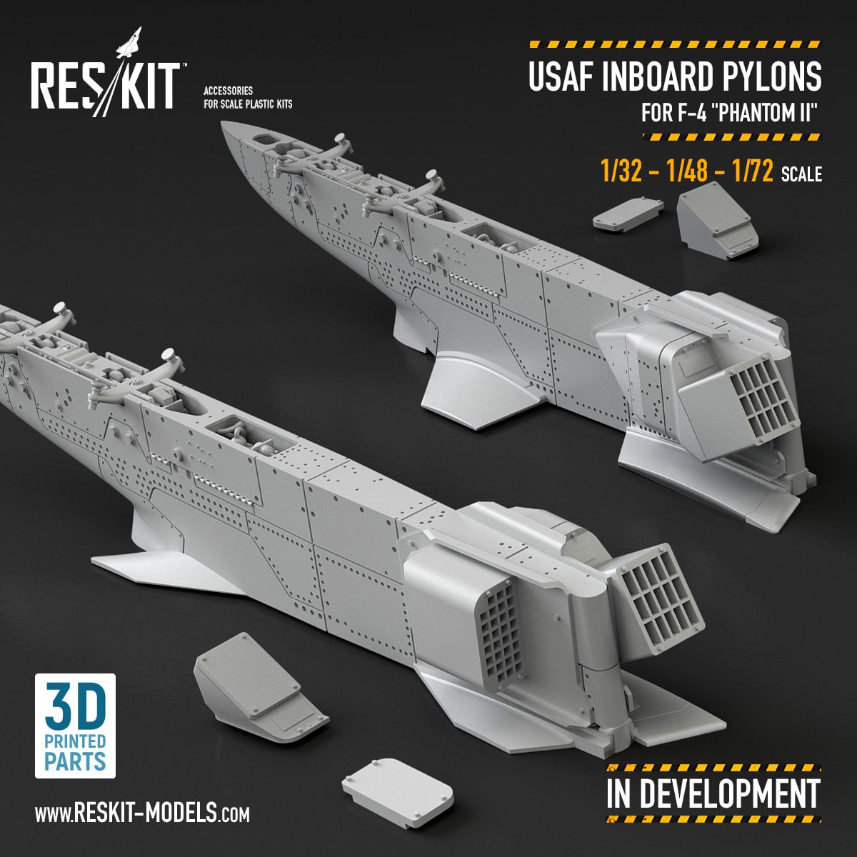 Breaking News: In Development - USAF Inboard Pylons for F-4 "Phantom II"!
